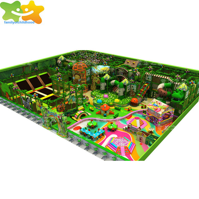 Peralatan Bermain Indoor Anak-Anak yang Menarik Jungle Theme UV - Resistant