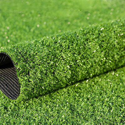 Tikar Lantai Taman Bermain Jenis Rumput Tahan Cuaca Dengan Tinggi Tumpukan 30mm