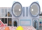 Peralatan Soft Play Komersial Tinggi 4m Mainan Anak Dalam Ruangan Melompat Untuk Pusat Perbelanjaan