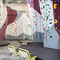 Bahan Resin Dinding Panjat Tebing Otomatis Belay Untuk Taman Hiburan
