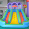 UVproof Kids Inflatable Bouncer, Kastil Goyang Tahan Api Dengan Slide