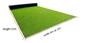 SGS Dark Green High Density tikar lantai rumput hijau Buatan 4 * 25m PE PP