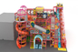 Giant Slides Kids Indoor Playground Equipment Tahan Api Tinggi 8m