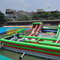 UV Proof Kids Inflatable Bouncer, Kastil Bouncy Anak-anak Tahan Api Dengan Slide