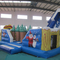 ODM Kids Inflatable Bouncer, 0,55 PVC Indoor Large Bouncy Castle Dengan Slide